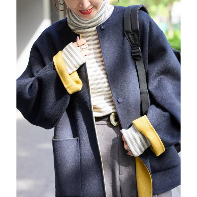 【NEW】ベーセーストック（B．C STOCK）/《追加》S120ブレンドショート丈リバーシブルコート