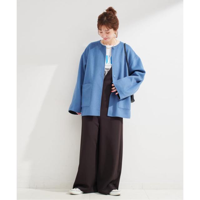 【NEW】ベーセーストック（B．C STOCK）/《追加》S120ブレンドショート丈リバーシブルコート