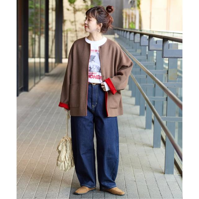 【NEW】ベーセーストック（B．C STOCK）/《追加》S120ブレンドショート丈リバーシブルコート