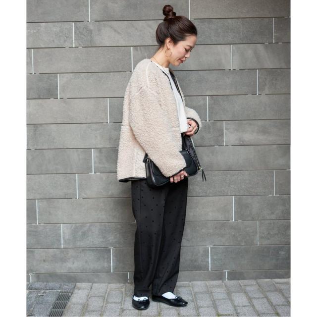 【NEW】ベーセーストック（B．C STOCK）/《S/Mサイズ展開》ボアパイピングブルゾン2