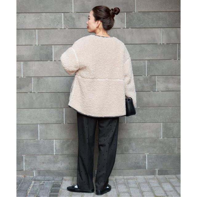 【NEW】ベーセーストック（B．C STOCK）/《S/Mサイズ展開》ボアパイピングブルゾン2