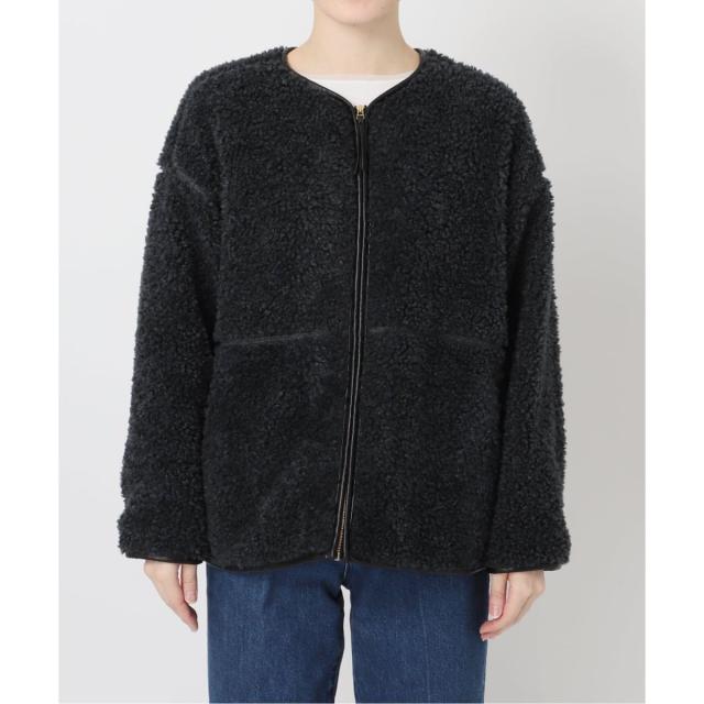 【NEW】ベーセーストック（B．C STOCK）/《S/Mサイズ展開》ボアパイピングブルゾン2