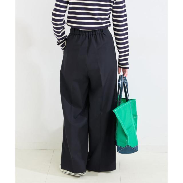 ベーセーストック（B．C STOCK）/《予約》手洗い可 / ワイドストレートセンタープレスパンツ