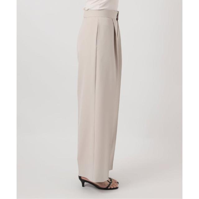 ベーセーストック（B．C STOCK）/《予約》手洗い可 / ワイドストレートセンタープレスパンツ