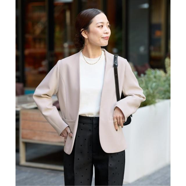 ベーセーストック（B．C STOCK）/《予約》手洗い可 / T/R ダブルクロス ジャケット