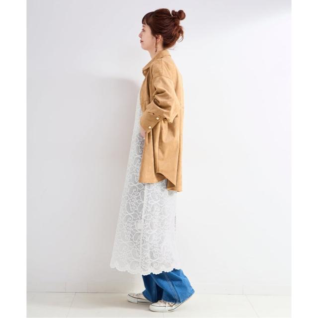 ベーセーストック（B．C STOCK）/《予約》手洗い可 / コード刺繍キャミワンピース