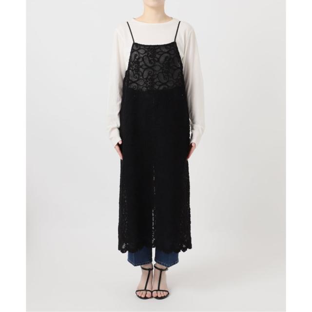 ベーセーストック（B．C STOCK）/《予約》手洗い可 / コード刺繍キャミワンピース