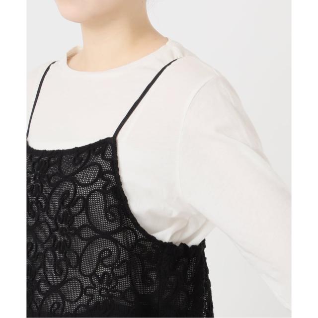 ベーセーストック（B．C STOCK）/《予約》手洗い可 / コード刺繍キャミワンピース