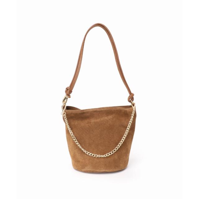 【NEW】ベーセーストック（B．C STOCK）/《追加2》【WEB限定】AULENTTI/オウレンティ スウェードショルダーバッグ