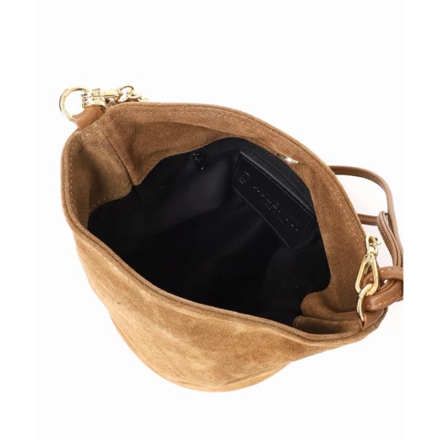 【NEW】ベーセーストック（B．C STOCK）/《追加2》【WEB限定】AULENTTI/オウレンティ スウェードショルダーバッグ