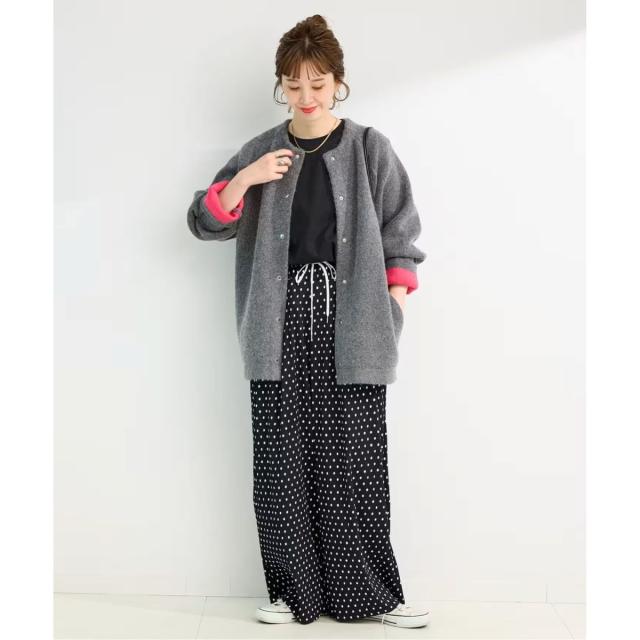 【NEW】ベーセーストック（B．C STOCK）/《追加4》2層スムース編みロングカーディガン