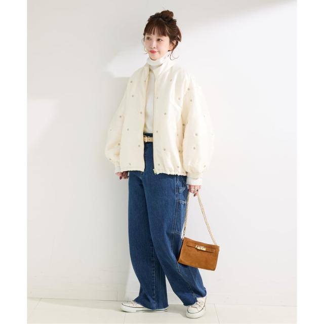 ベーセーストック（B．C STOCK）/中わた刺繍ブルゾンの通販はau PAY