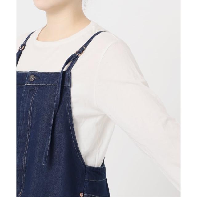 完売ウォッシャブル / デュ ジュール SQUARE JEAN PINAFORE