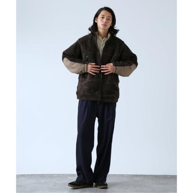 ベーセーストック（B．C STOCK）/《追加》【OLIVEDRAB/オリーブドラブ】 リバーシブル PARK ボアジャケット_10