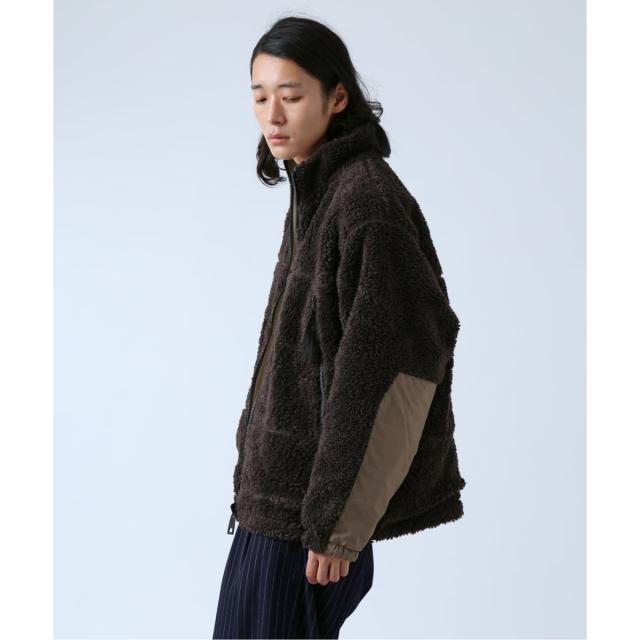 ベーセーストック（B．C STOCK）/《追加》【OLIVEDRAB/オリーブドラブ】 リバーシブル PARK ボアジャケット_12