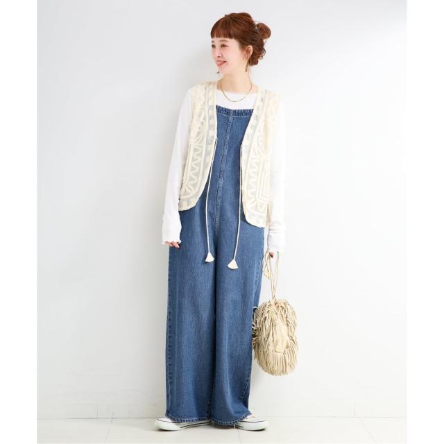 ベーセーストック（B．C STOCK）/《追加》ウォッシャブル / DU JOUR / デュ ジュール BK−BOW JEAN SALOPE_7