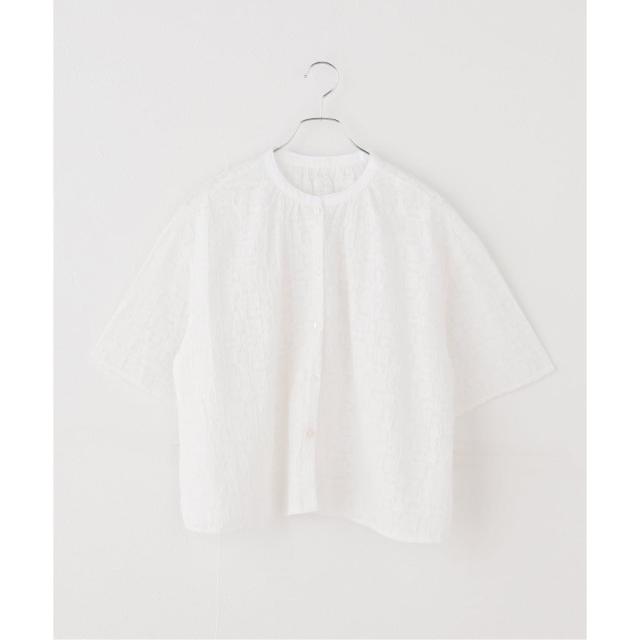 【NEW】ベーセーストック（B．C STOCK）/【WEB限定】 FANAKA / ファナカ シアー総刺繍前開きブラウス