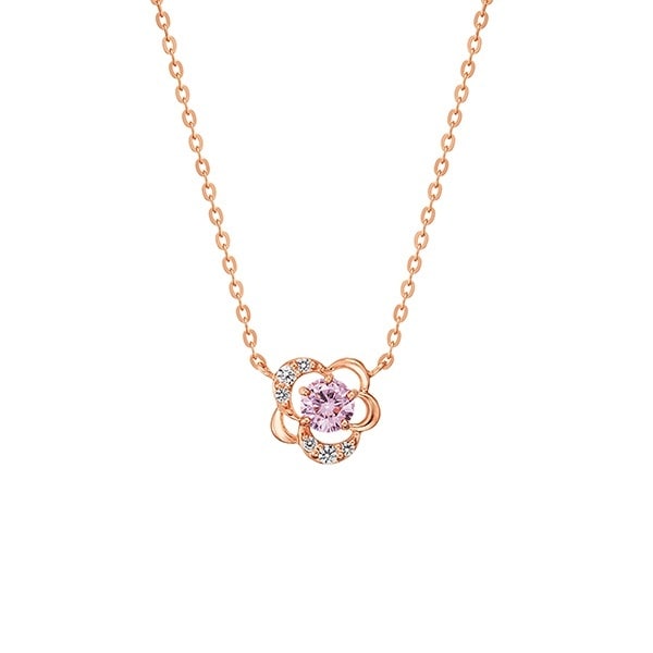 カナル4℃(canal4'C)/ シルバー フラワーモチーフ ネックレス カナル4℃(canal4'C)/ シルバー フラワーモチーフ ネックレス
