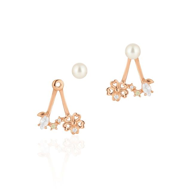 カナル canal4 C 2025 SAKURA Collection シルバ ピアス ワンモア