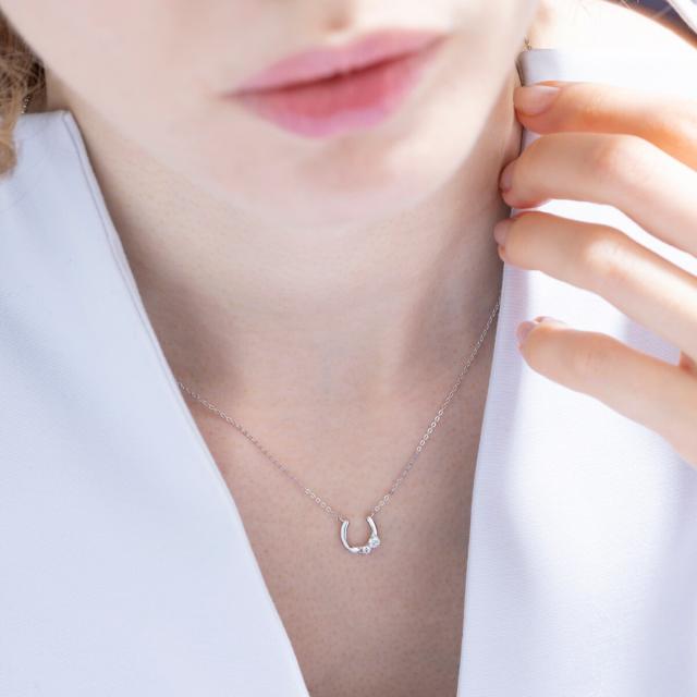 カナル4°c ネックレス ホースシュー カナル4°c ネックレス 馬蹄 10K