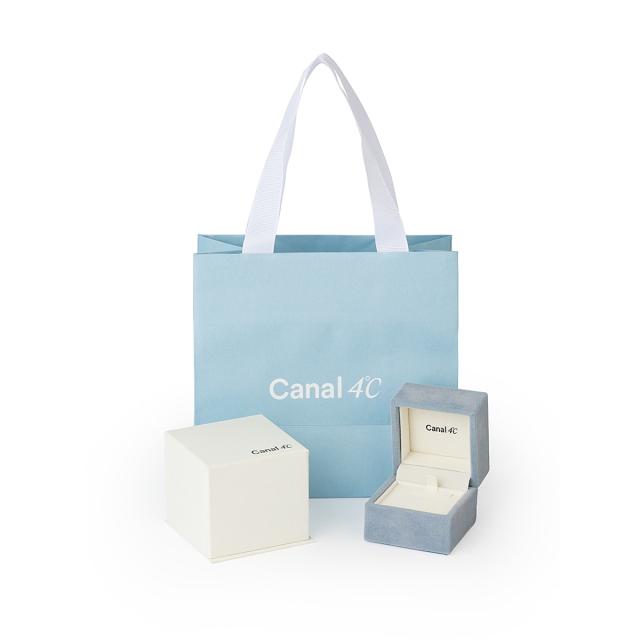 カナル４℃（canal4’C）/【Spring Limited】シルバー アシンメトリー ピアス