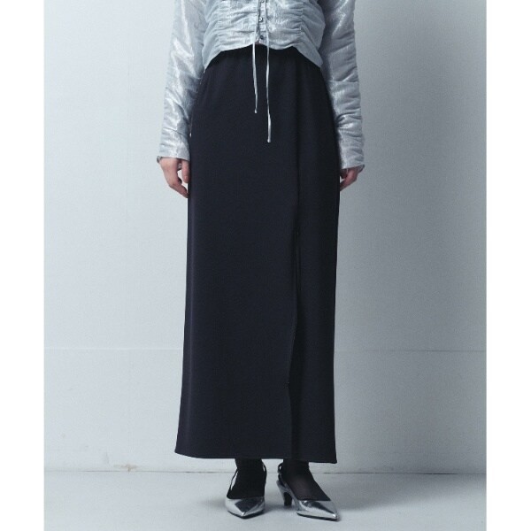 コードエー（CODE A）/CODE A｜slit jersey mxi skirt