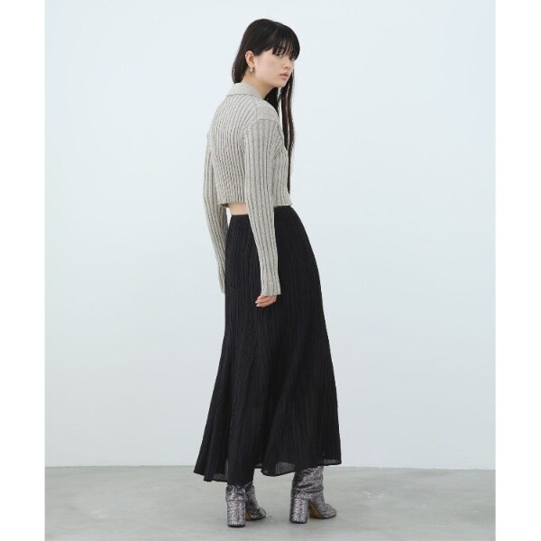 コードエー（CODE A）/CODE A｜sheer flare skirt