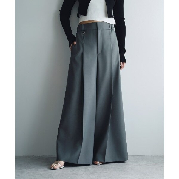 コードエー（CODE A）/pleated wide trousersの通販は