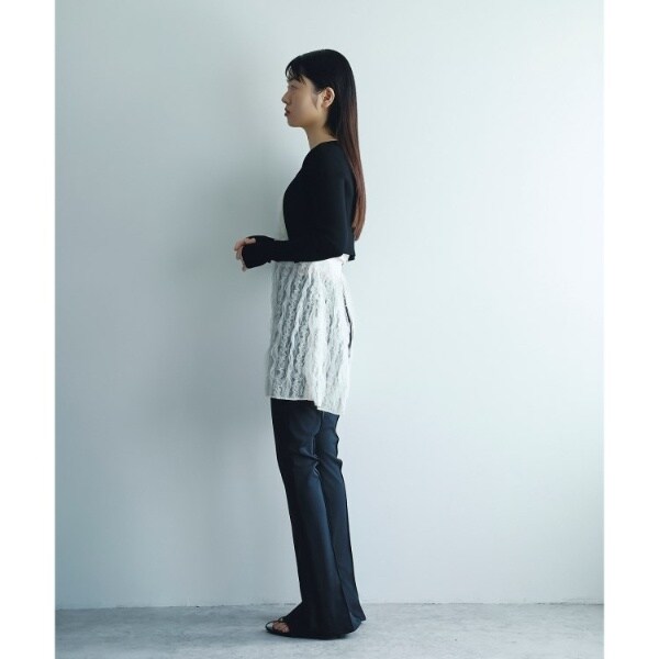 コードエー（CODE A）/fril lace apron blouse_5
