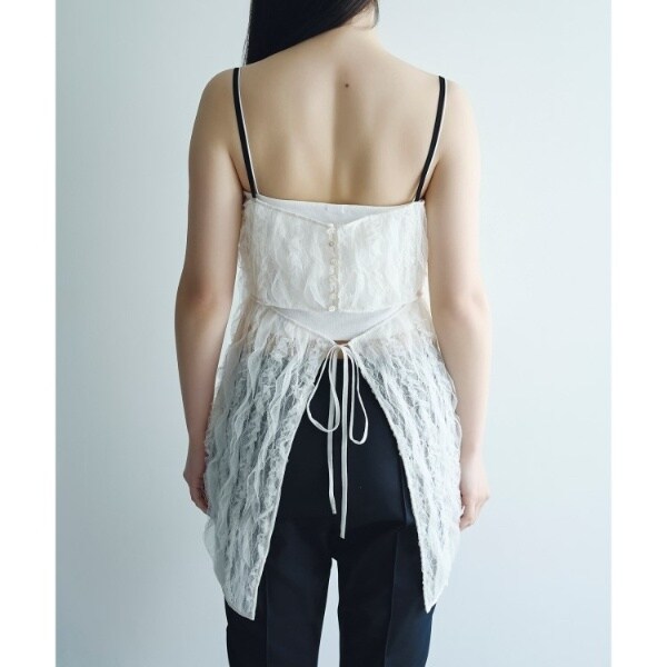 コードエー（CODE A）/fril lace apron blouse_7
