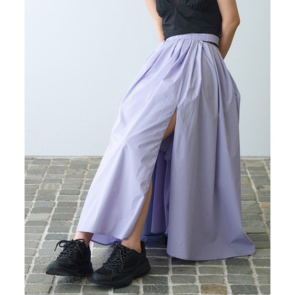 コードエー（CODE A）/side slit volume skirt_2