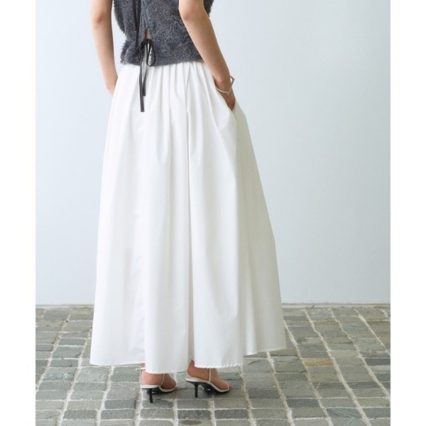 コードエー（CODE A）/side slit volume skirt_5