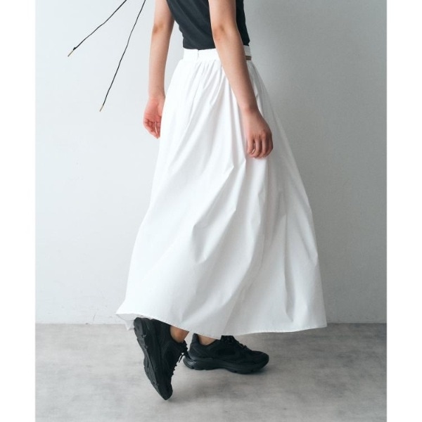 コードエー（CODE A）/side slit volume skirt_10