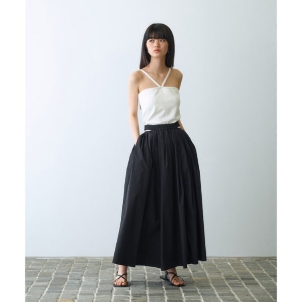 コードエー（CODE A）/side slit volume skirt_16