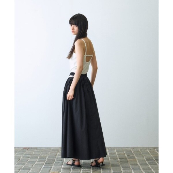 コードエー（CODE A）/side slit volume skirt_17
