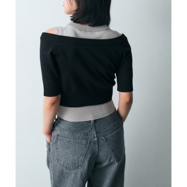 コードエー（CODE A）/design knit short cardiganの通販はau PAY