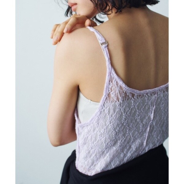 コードエー（CODE A）/stretch lace cami dress_17