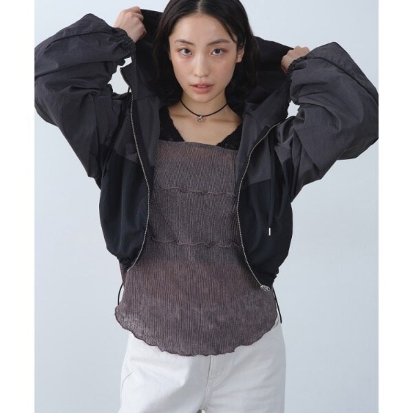コードエー（CODE A）/urban light crop blouson_7
