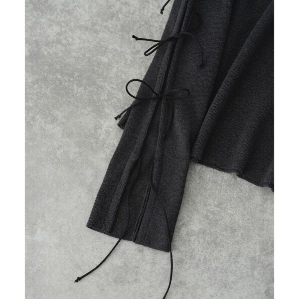 コードエー（CODE A）/ribbon slit pullover