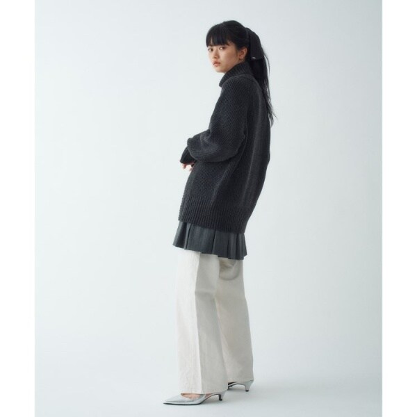 コードエー（CODE A）/dual form zip knit_4