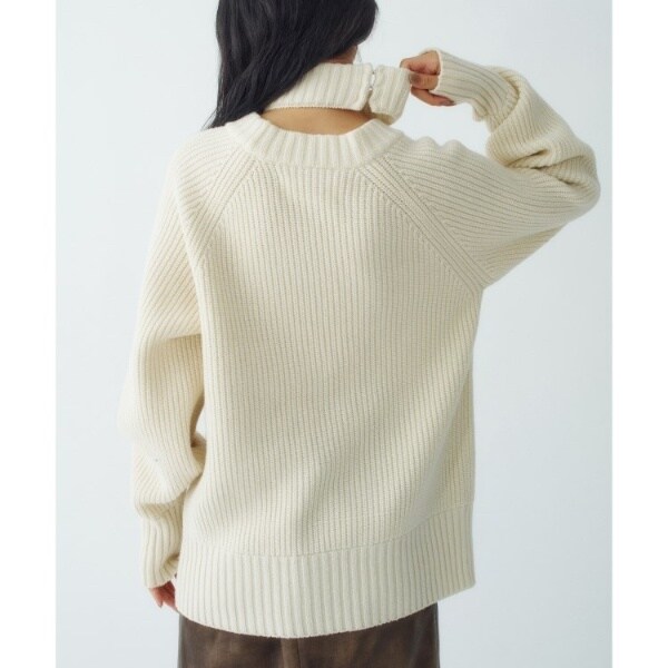 コードエー（CODE A）/dual form zip knit_8