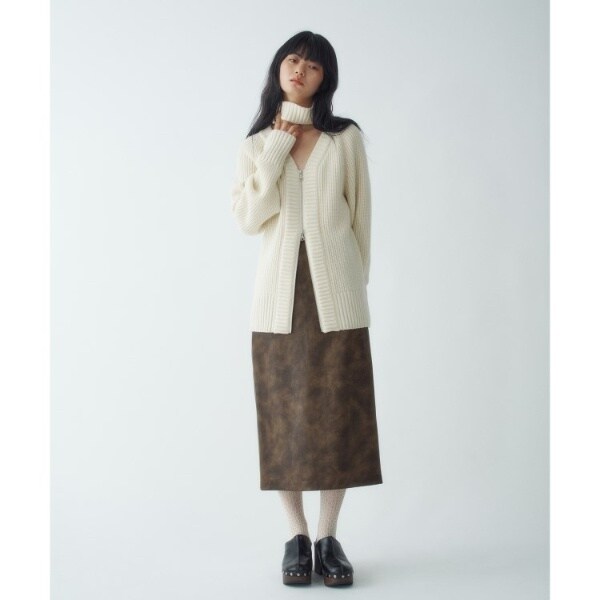 コードエー（CODE A）/dual form zip knit_9