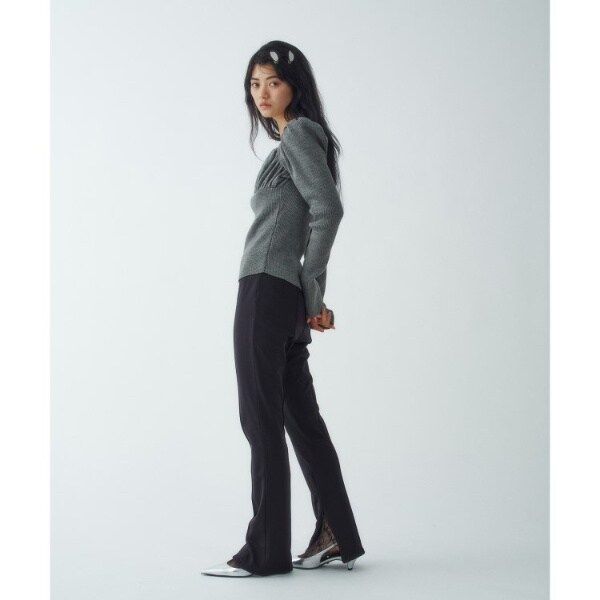 コードエー（CODE A）/femi gather rib knit