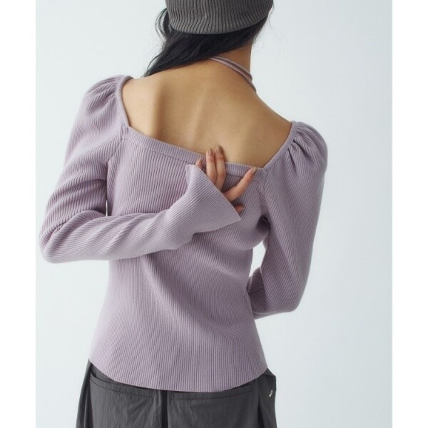 コードエー（CODE A）/femi gather rib knit
