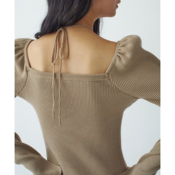 コードエー（CODE A）/femi gather rib knit