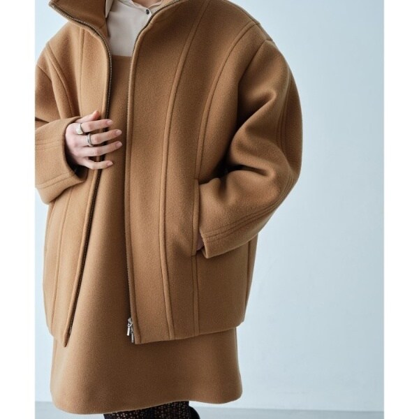 コードエー（CODE A）/wool volume short coat