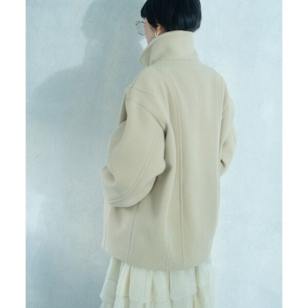 コードエー（CODE A）/wool volume short coat