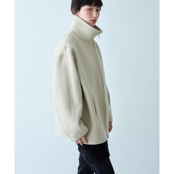 コードエー（CODE A）/wool volume short coat
