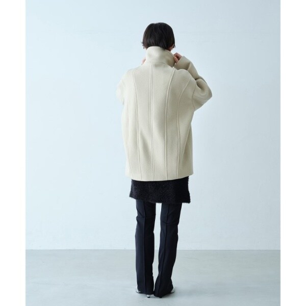 コードエー（CODE A）/wool volume short coat
