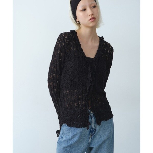 コードエー（CODE A）/【Re】fluffy lace blouseの通販はau PAY